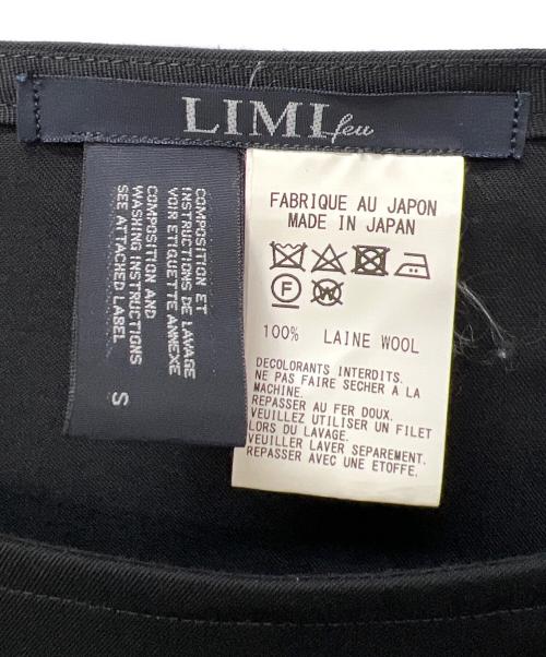 LIMI feu（リミフゥ）LIMI feu (リミフゥ) ドルマンワンピース ブラック サイズ:Ｓの古着・服飾アイテム
