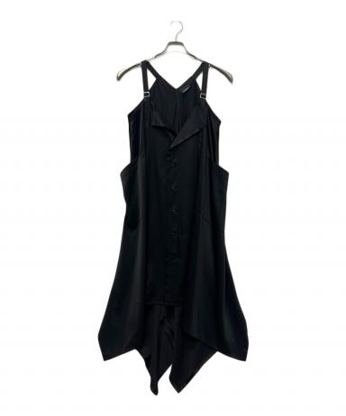 中古・古着通販】LIMI feu (リミフゥ) サテンロングジレワンピ