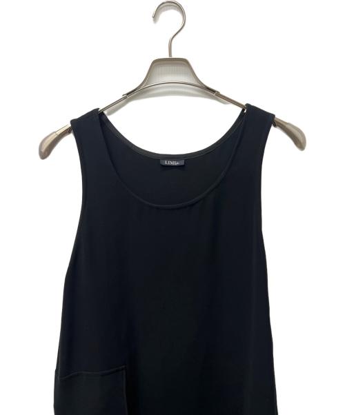 LIMI feu（リミフゥ）LIMI feu (リミフゥ) ノースリーブワンピース ブラック サイズ:Ｓの古着・服飾アイテム
