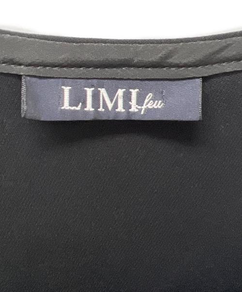 LIMI feu（リミフゥ）LIMI feu (リミフゥ) ノースリーブワンピース ブラック サイズ:Ｓの古着・服飾アイテム