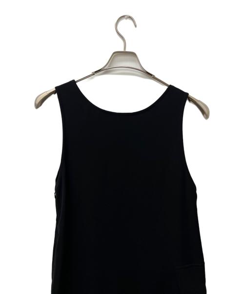 LIMI feu（リミフゥ）LIMI feu (リミフゥ) ノースリーブワンピース ブラック サイズ:Ｓの古着・服飾アイテム