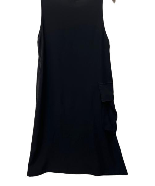 LIMI feu（リミフゥ）LIMI feu (リミフゥ) ノースリーブワンピース ブラック サイズ:Ｓの古着・服飾アイテム