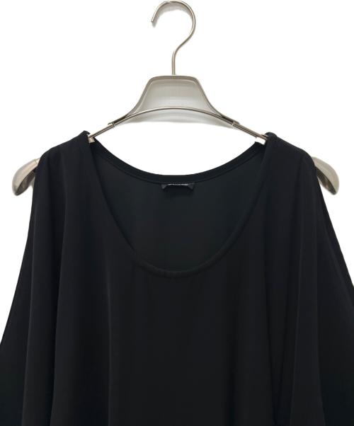 LIMI feu（リミフゥ）LIMI feu (リミフゥ) 変形ノースリーブワンピース ブラック サイズ:Ｓの古着・服飾アイテム