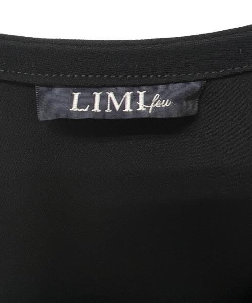 LIMI feu（リミフゥ）LIMI feu (リミフゥ) 変形ノースリーブワンピース ブラック サイズ:Ｓの古着・服飾アイテム