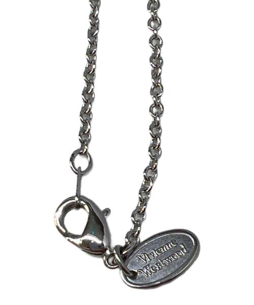 Vivienne Westwood（ヴィヴィアンウエストウッド）Vivienne Westwood (ヴィヴィアンウエストウッド) ハートモチーフネックレス レッドの古着・服飾アイテム
