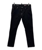DSQUARED2ディースクエアード）の古着「Skater Jean Bull」｜ブラック