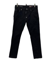 DSQUARED2（ディースクエアード）の古着「Skater Jean Bull」｜ブラック