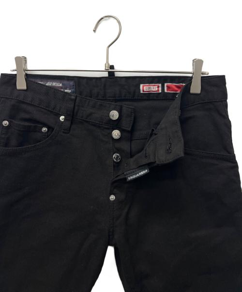 DSQUARED2（ディースクエアード）DSQUARED2 (ディースクエアード) Skater Jean Bull ブラック サイズ:４６の古着・服飾アイテム