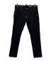 DSQUARED2（ディースクエアード）の古着「Skater Jean Bull」｜ブラック