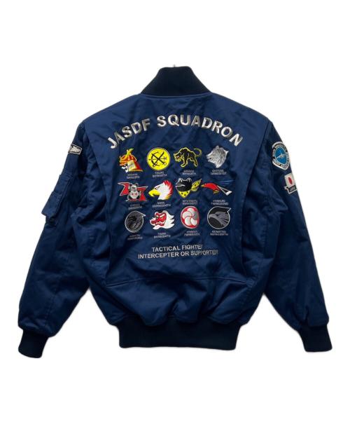 ミリタリー（ミリタリー）ミリタリー (ミリタリー) ブルーインパルスJASDFパイロットジャンパー ネイビー サイズ:１の古着・服飾アイテム