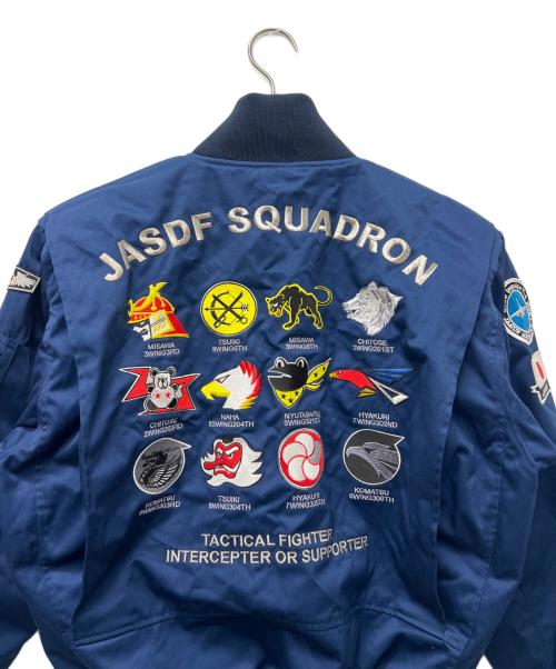 ミリタリー（ミリタリー）ミリタリー (ミリタリー) ブルーインパルスJASDFパイロットジャンパー ネイビー サイズ:１の古着・服飾アイテム