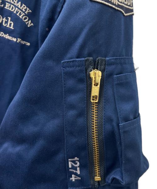 ミリタリー（ミリタリー）ミリタリー (ミリタリー) ブルーインパルスJASDFパイロットジャンパー ネイビー サイズ:１の古着・服飾アイテム