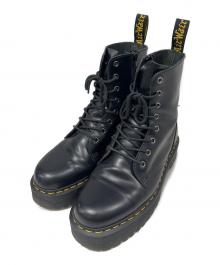 Dr.Martens（ドクターマーチン）の古着「サイドジップ8ホールブーツ」｜ブラック
