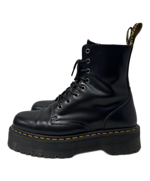Dr.Martens（ドクターマーチン）Dr.Martens (ドクターマーチン) サイドジップ8ホールブーツ ブラック サイズ:US9の古着・服飾アイテム