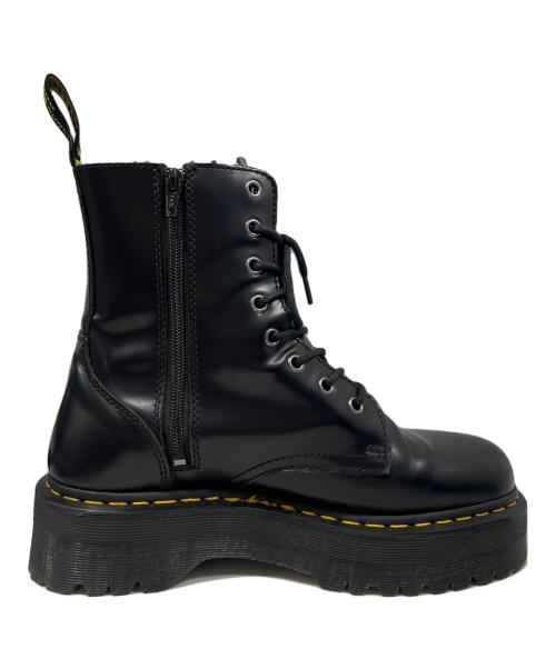 Dr.Martens（ドクターマーチン）Dr.Martens (ドクターマーチン) サイドジップ8ホールブーツ ブラック サイズ:US9の古着・服飾アイテム