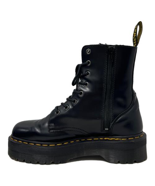 Dr.Martens（ドクターマーチン）Dr.Martens (ドクターマーチン) サイドジップ8ホールブーツ ブラック サイズ:US9の古着・服飾アイテム