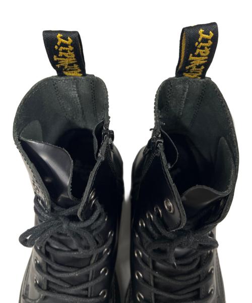 Dr.Martens（ドクターマーチン）Dr.Martens (ドクターマーチン) サイドジップ8ホールブーツ ブラック サイズ:US9の古着・服飾アイテム
