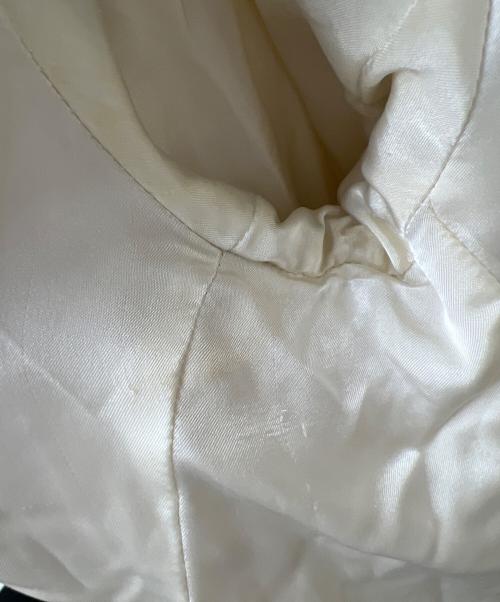 JIL SANDER（ジルサンダー）JIL SANDER (ジルサンダー) アンゴラブレンドコート ホワイト サイズ:３４の古着・服飾アイテム