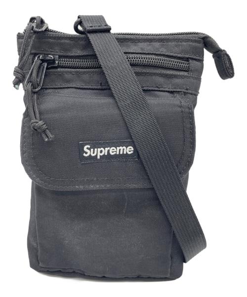SUPREME（シュプリーム）SUPREME (シュプリーム) ショルダーバッグ ブラックの古着・服飾アイテム