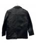 Liugoo Leathers (リューグーレザーズ) ピーコート ブラック サイズ:Ｌ：16000円