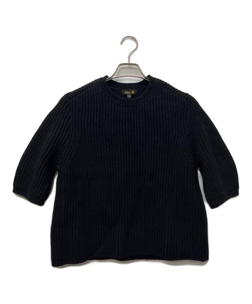 DRAWER（ドゥロワー）DRAWER (ドゥロワー) フレアスリーブニット ブラック サイズ:１の古着・服飾アイテム