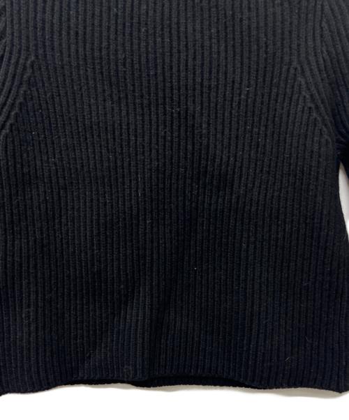 DRAWER（ドゥロワー）DRAWER (ドゥロワー) フレアスリーブニット ブラック サイズ:１の古着・服飾アイテム