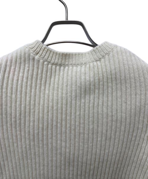 DRAWER（ドゥロワー）DRAWER (ドゥロワー) フレアスリーブニット アイボリー サイズ:１の古着・服飾アイテム