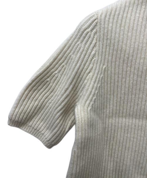 DRAWER（ドゥロワー）DRAWER (ドゥロワー) フレアスリーブニット アイボリー サイズ:１の古着・服飾アイテム