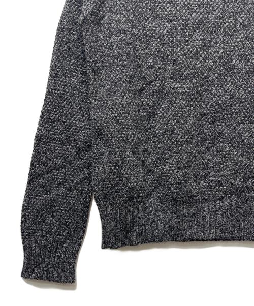 MARNI（マルニ）MARNI (マルニ) バイカラー ハイネックニット グレー×アイボリー サイズ:３８の古着・服飾アイテム