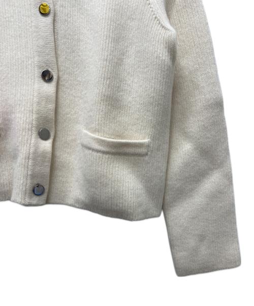 theory（セオリー）theory (セオリー) カシミヤ混カーディガン アイボリー サイズ:Pの古着・服飾アイテム