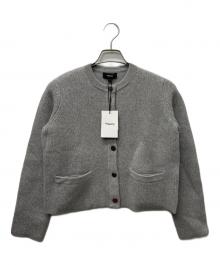 theory（セオリー）の古着「カシミヤ混カーディガン」｜グレー
