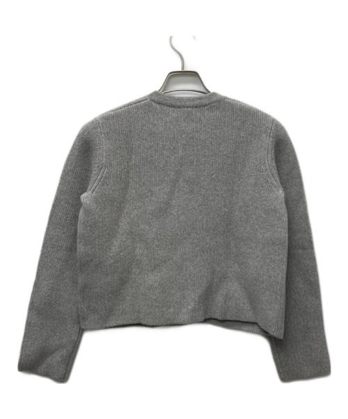 theory（セオリー）theory (セオリー) カシミヤ混カーディガン グレー サイズ:Pの古着・服飾アイテム