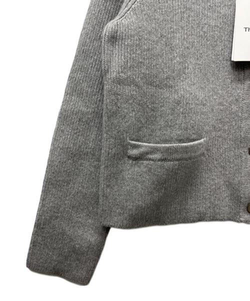 theory（セオリー）theory (セオリー) カシミヤ混カーディガン グレー サイズ:Pの古着・服飾アイテム