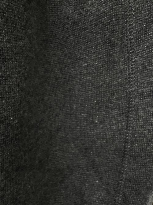 DRAWER（ドゥロワー）Drawer (ドゥロワー) ミラノ編みクルーネックプルオーバーニット セーター グレー サイズ:１の古着・服飾アイテム