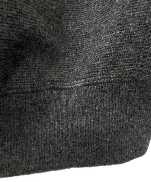 DRAWER（ドゥロワー）Drawer (ドゥロワー) ミラノ編みクルーネックプルオーバーニット セーター グレー サイズ:１の古着・服飾アイテム