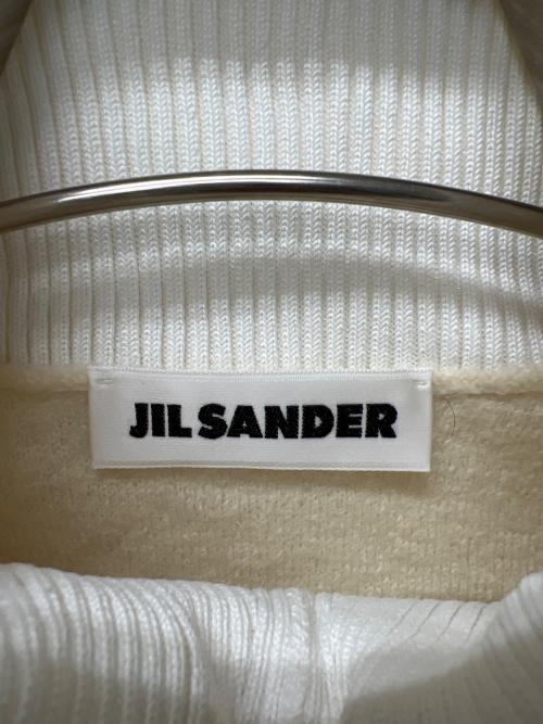 JIL SANDER（ジルサンダー）JIL SANDER (ジルサンダー) 襟付きニット ベージュ サイズ:３２の古着・服飾アイテム