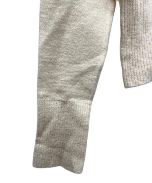 JIL SANDER（ジルサンダー）JIL SANDER (ジルサンダー) 襟付きニット ベージュ サイズ:３２の古着・服飾アイテム