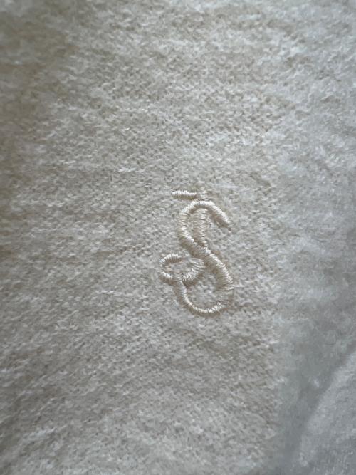 JIL SANDER（ジルサンダー）JIL SANDER (ジルサンダー) 襟付きニット ベージュ サイズ:３２の古着・服飾アイテム