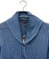 中古・古着 RALPH LAUREN (ラルフローレン) ニットカーディガン ブルー サイズ:ＸＳ：7000円