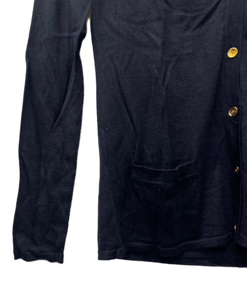 RALPH LAUREN（ラルフローレン）RALPH LAUREN (ラルフローレン) ニットカーディガン ブラック サイズ:ＸＳの古着・服飾アイテム