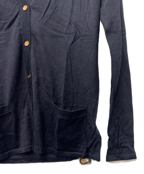 RALPH LAUREN（ラルフローレン）RALPH LAUREN (ラルフローレン) ニットカーディガン ブラック サイズ:ＸＳの古着・服飾アイテム