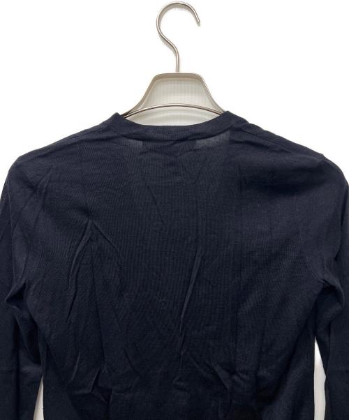 RALPH LAUREN（ラルフローレン）RALPH LAUREN (ラルフローレン) ニットカーディガン ブラック サイズ:ＸＳの古着・服飾アイテム