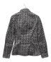PRADA (プラダ) プリントシャツ ブラック×ホワイト×レッド サイズ:３６：10000円