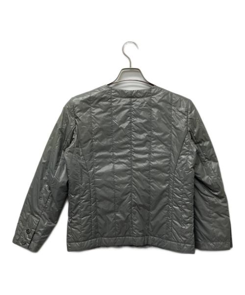 CHANEL（シャネル）CHANEL (シャネル) 中綿ジャケット グレー サイズ:３４の古着・服飾アイテム