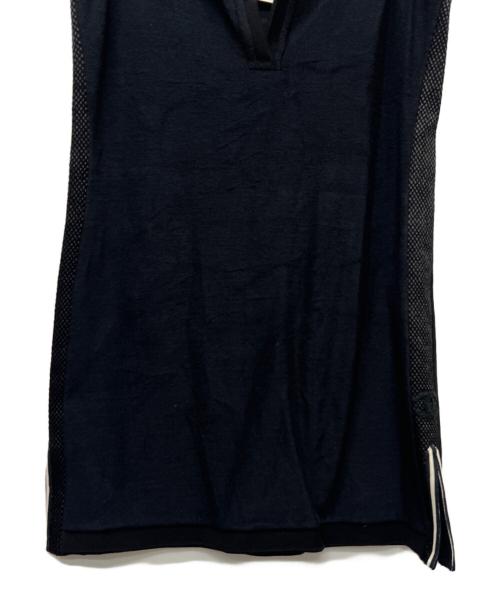 CHANEL（シャネル）CHANEL (シャネル) ノースリーブワンピース ブラック サイズ:３６の古着・服飾アイテム