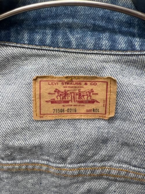 LEVI'S（リーバイス）LEVI'S (リーバイス) デニムジャケット ブルー サイズ:４０の古着・服飾アイテム