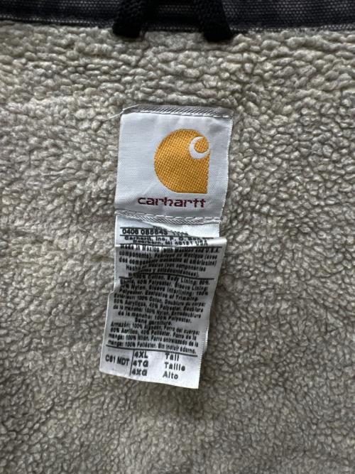 CarHartt（カーハート）CarHartt (カーハート) ダックジャケット ネイビー サイズ:4XLの古着・服飾アイテム
