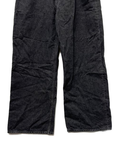 COOTIE PRODUCTIONS（クーティープロダクツ）COOTIE PRODUCTIONS (クーティープロダクツ) 12.5oz Denim 5 Pocket Square Leg Pants グレー サイズ:ＸＬの古着・服飾アイテム