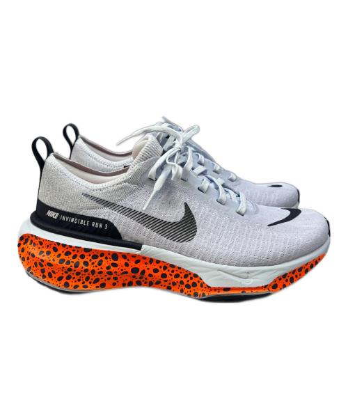 NIKE（ナイキ）NIKE (ナイキ) ZoomX Vaporfly Next% 3 ホワイト×オレンジ サイズ:24.5の古着・服飾アイテム