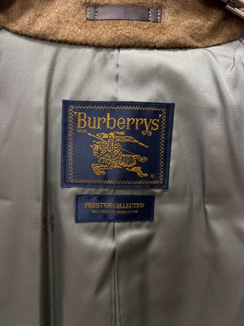 Burberry's（バーバリーズ）Burberry's (バーバリーズ) ウールステンカラーコート ベージュ サイズ:94-175の古着・服飾アイテム